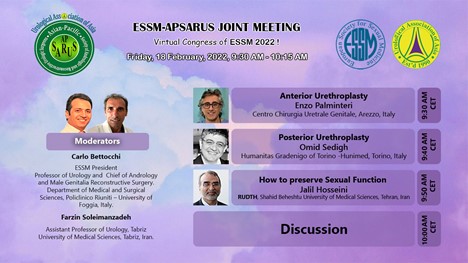 ESSM-APSARUS joint meeting during Virtual congress of ESSM2022